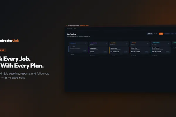 Track Every Job From First Call to Final Invoice