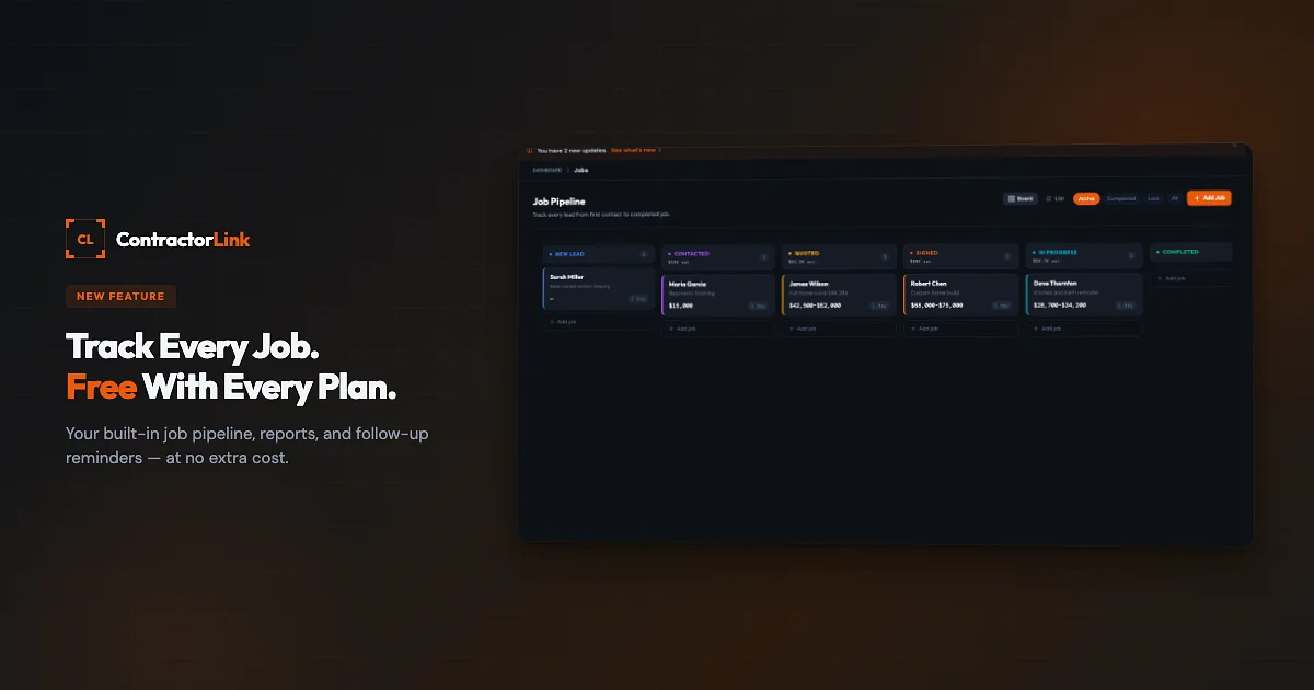 Track Every Job From First Call to Final Invoice